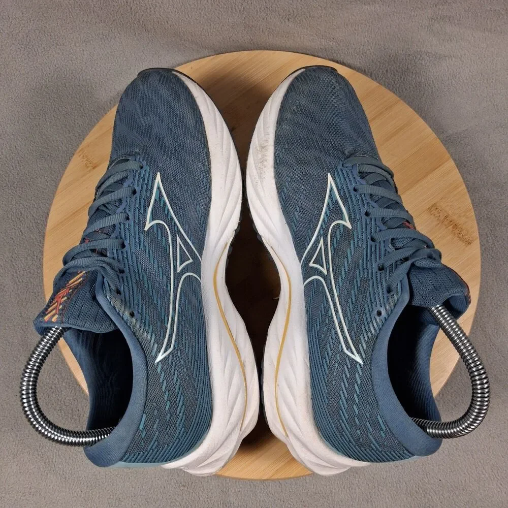 Mizuno Wave Rider 26 Womens Size 7.5 Running Shoes Sneakers Blue Athletic Gym